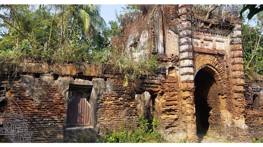 Historic Sreepur Zamindar  house on the verge of ruin