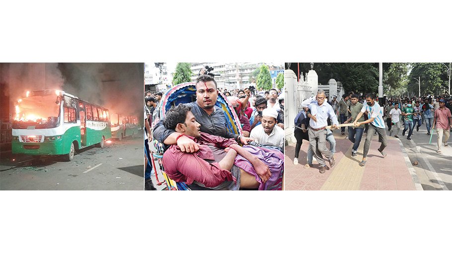 Country in turmoil over quota