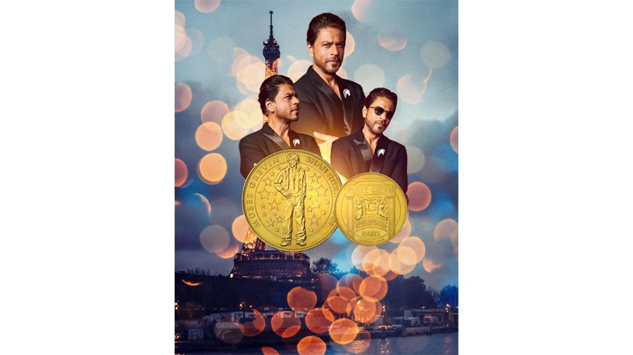 Shah Rukh Khan honoured with gold coins at Paris’ Grevin Museum 