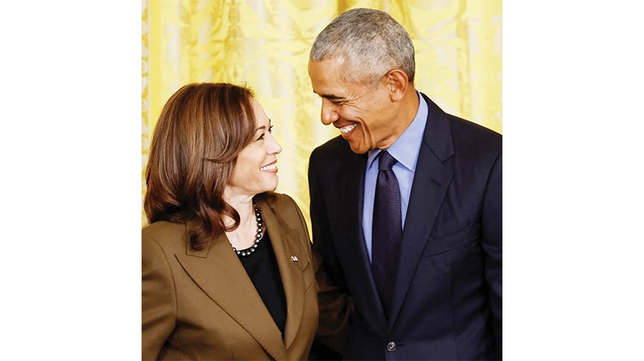 Obamas endorse Kamala for  president