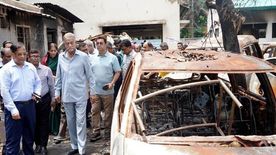 Planning minister visits damaged infrastructures in capital 