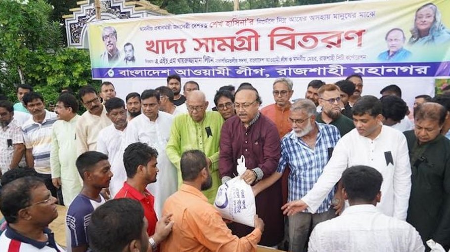 700 more distressed people get food aid  in Rajshahi