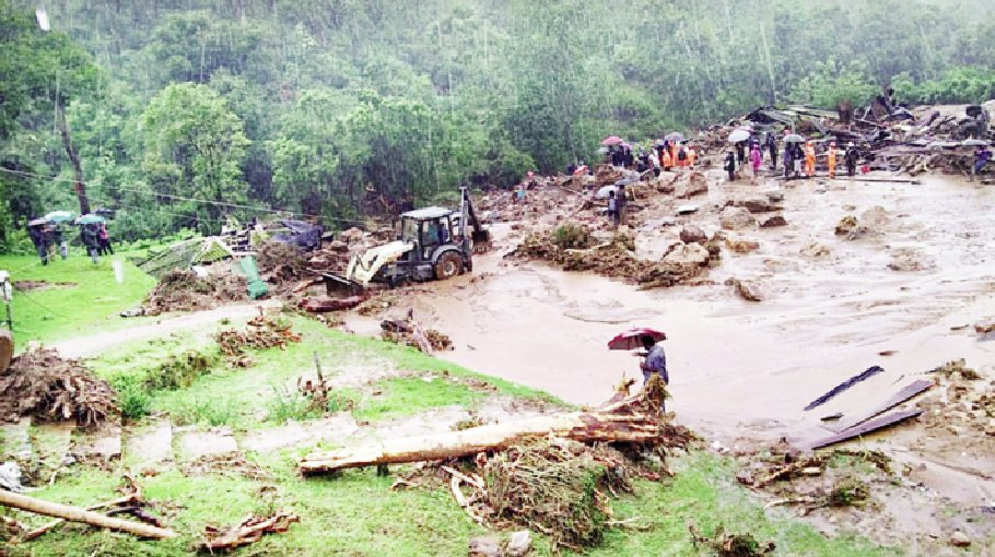 Nearly 100 killed in landslides in Kerala, many missing