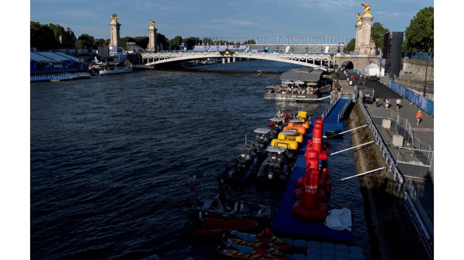 Men’s Olympic triathlon postponed due to concerns over water quality in Paris’ Seine River
