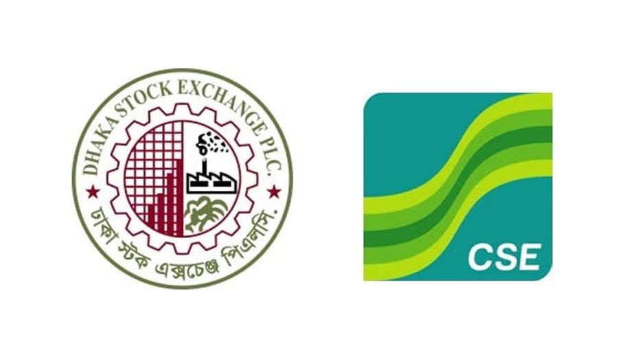 Stocks rise at DSE, fall at CSE