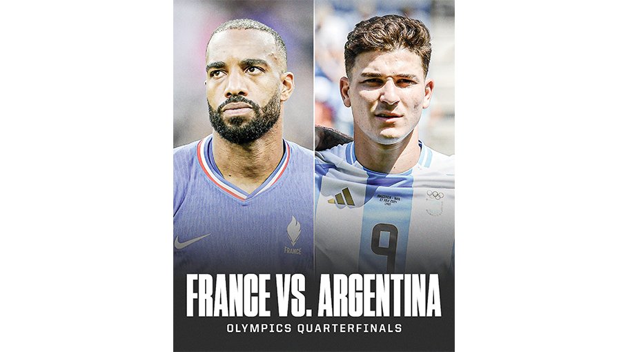 France, Argentina showdown spices up Olympics football