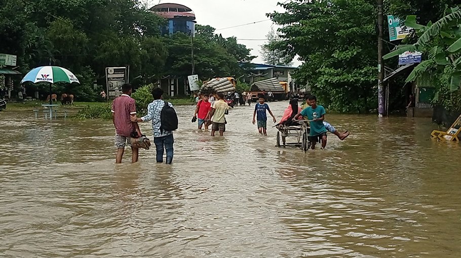 Flood situation improves in Cox’s Bazar