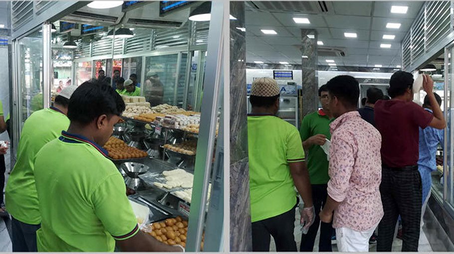 Crowds flood shops celebrating Sheikh Hasina’s departure