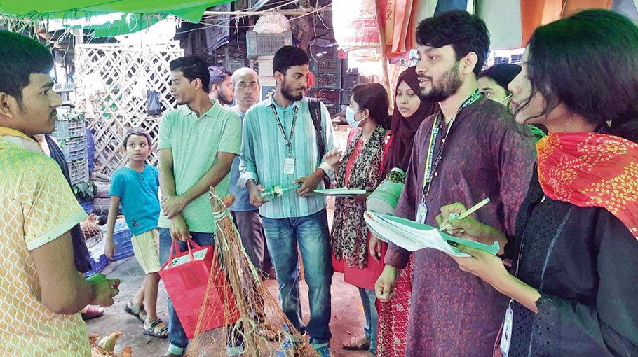 Students starts monitoring  bazaars