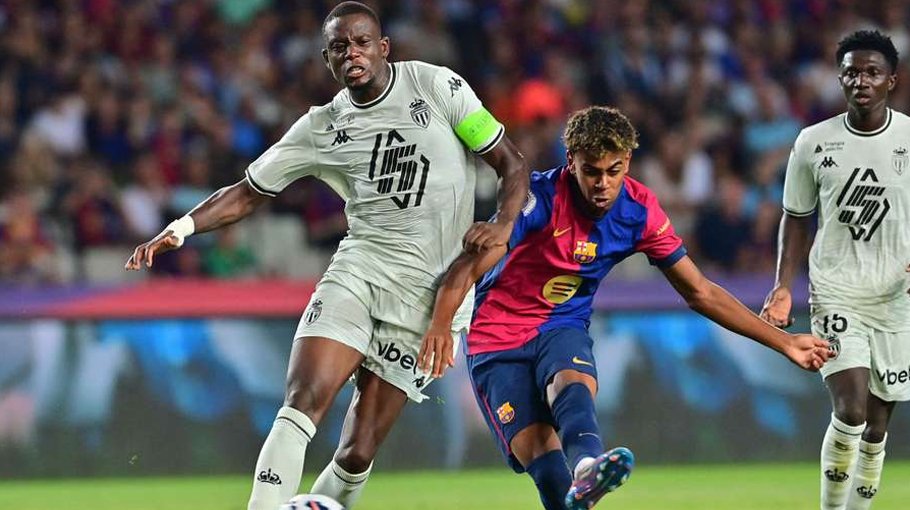 Barca stumble against Monaco 
