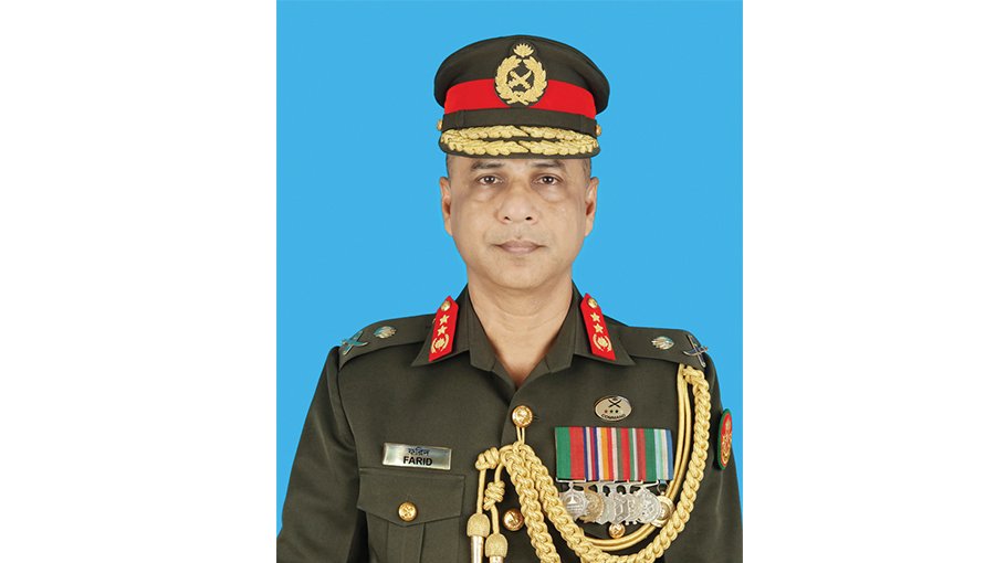 Maj Gen Farid made new NSI chief 