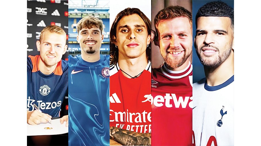 Five new Premier League signings