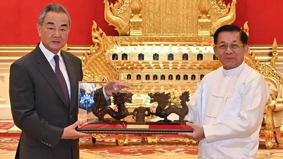 US renews support for Myanmar opposition as China meets junta