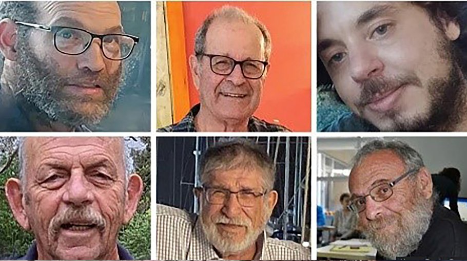 Six hostages’ bodies retrieved from Gaza