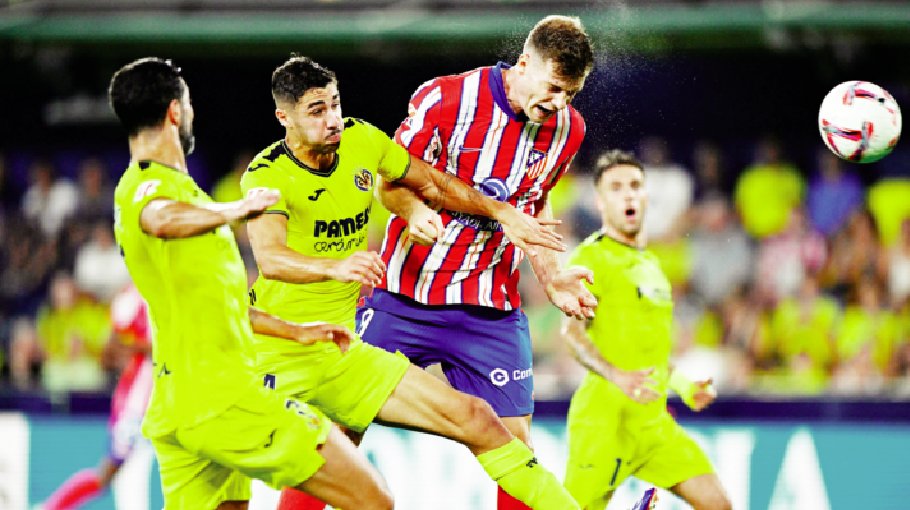 Villarreal hold Atletico to a thrilling draw 