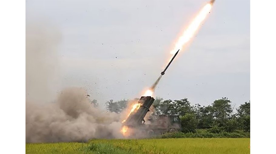 N Korea test-fires rocket launcher with new ‘guiding system’