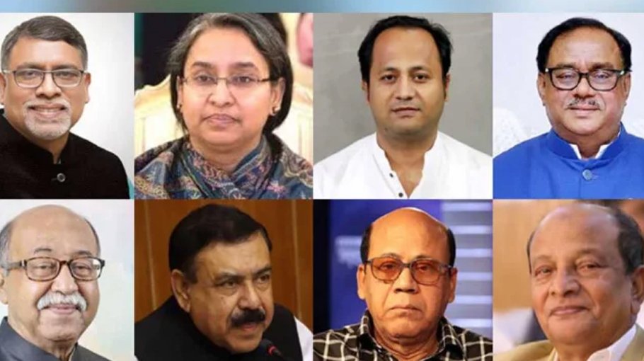 Travel ban on 8   ex-AL ministers,   6 MPs