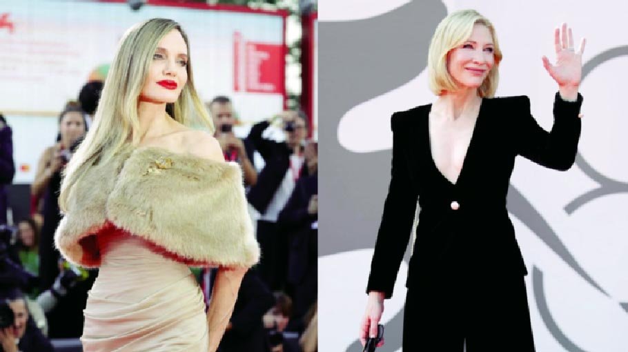 Blanchett, Angelina shine at Venice Film Fest