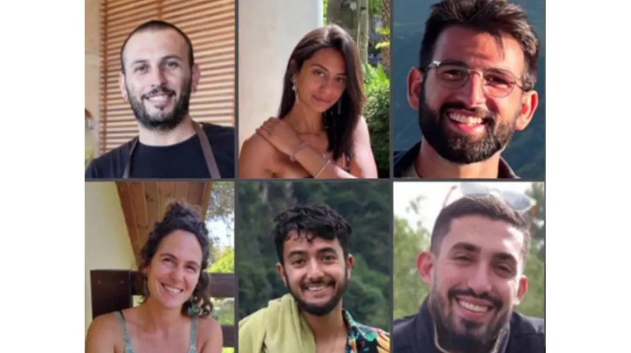 Bodies of six Gaza hostages recovered