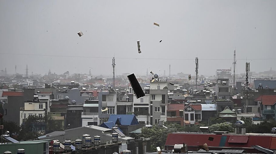 Typhoon Yagi hits Vietnam 