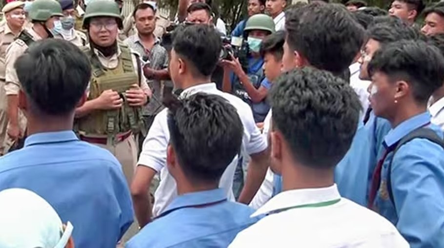 Indefinite curfew  in Imphal amid protests, escalation in ethnic   violence