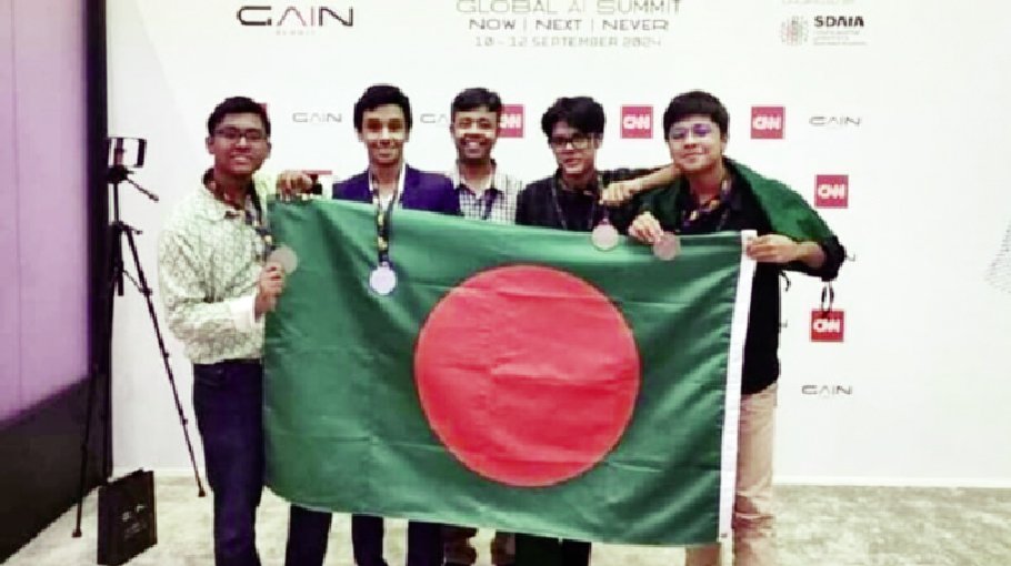 Bangladeshi students shine with Silver, Bronze