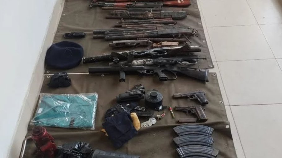 84 arrested,185 firearms recovered