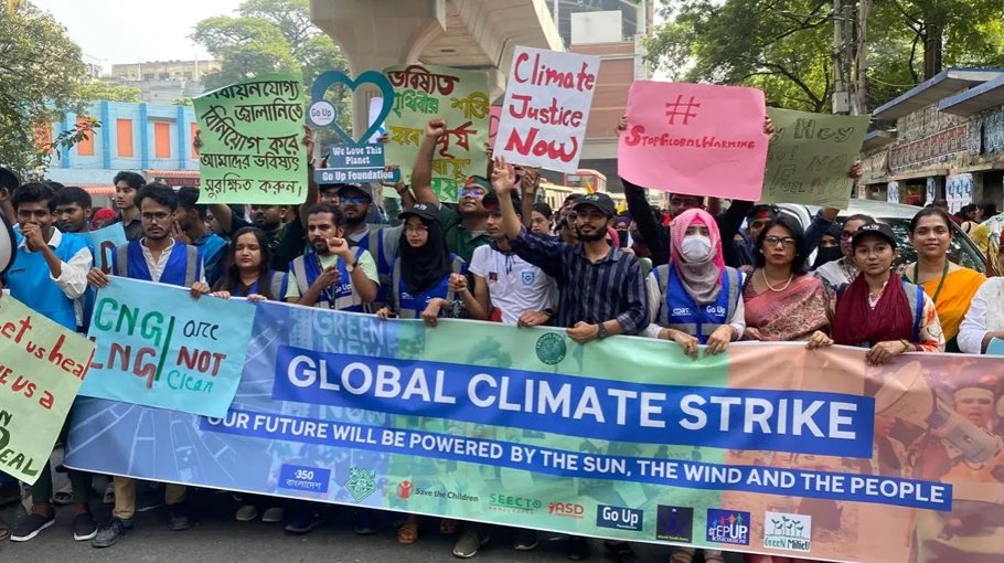 Green activists rally for climate action ahead of COP29