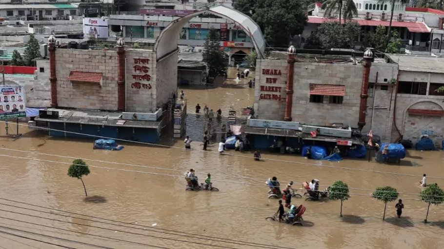 Waterlogging still persists in city