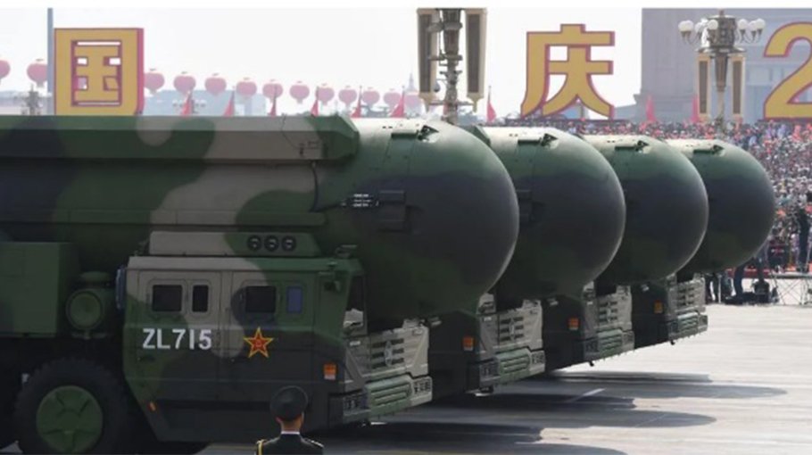 China test-fires intercontinental ballistic missile into Pacific Ocean