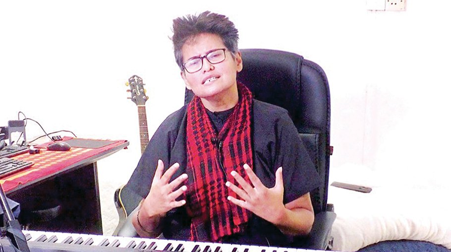 Shayan defends protest through song, poetry