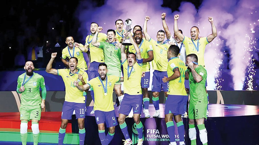 Brazil win Futsal WC