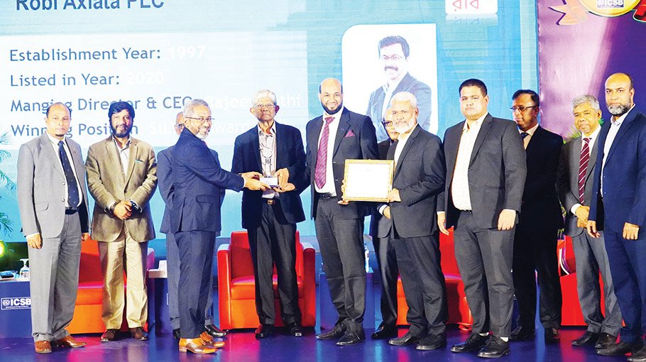 Robi Axiata wins 11th ICSB National Award