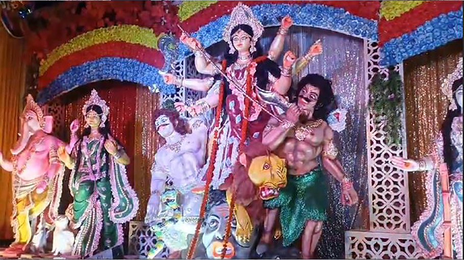 Durga Puja being celebrated in Ukhiya Rohingya camp 