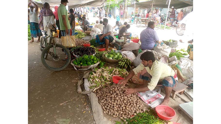 Vegetable prices go up steeply in Jhenaidah  