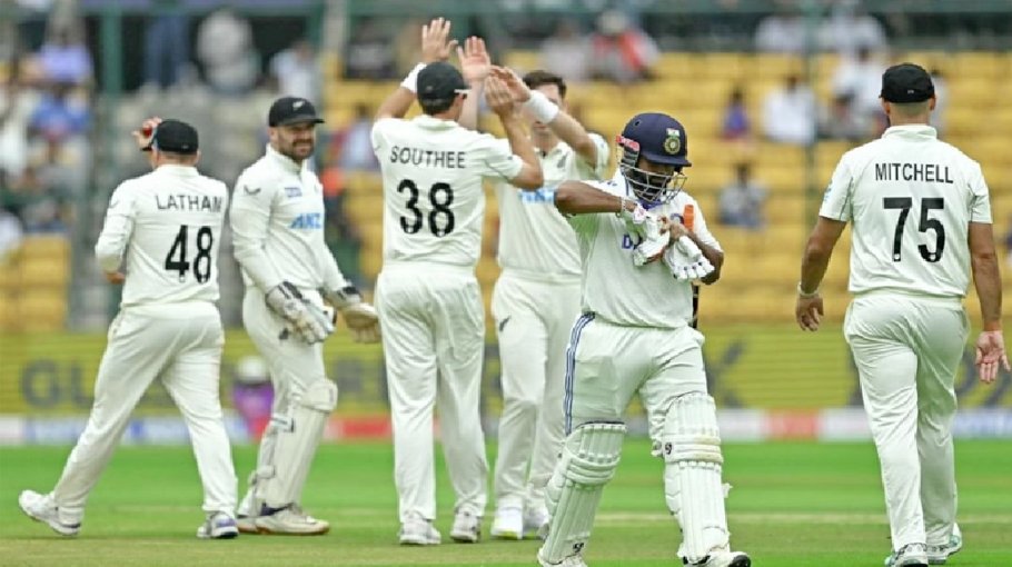 India bundled out for 46!
