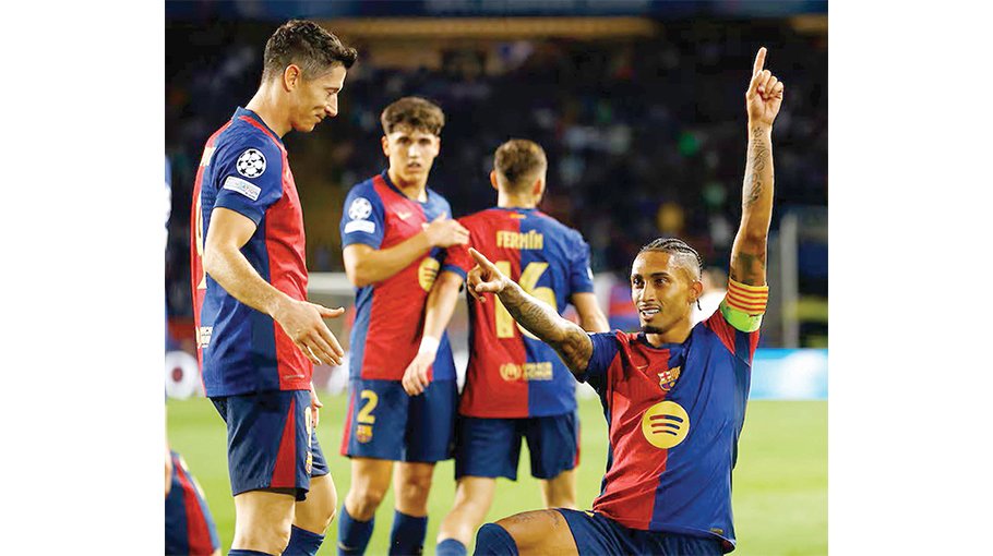 Barca triumph over Bayern