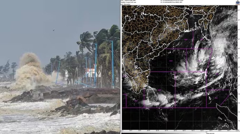 Cyclone Dana hits Odisha, West   Bengal