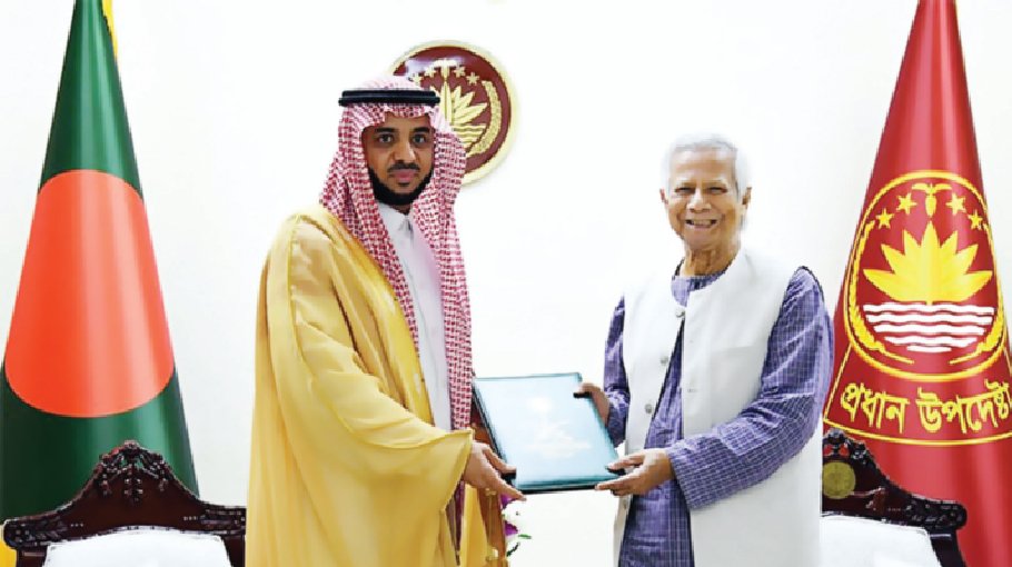 Chief Adviser seeks more Saudi investments in Bangladesh