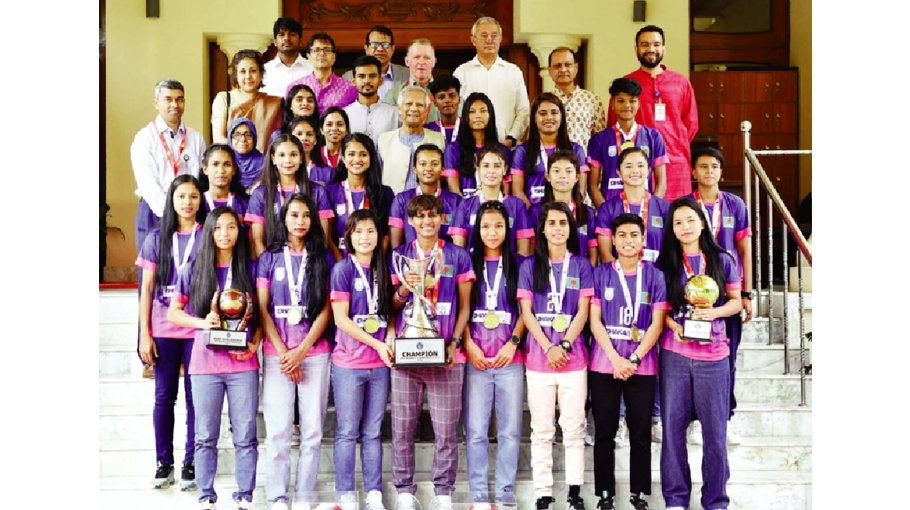 CA accords reception  to SAFF champions 