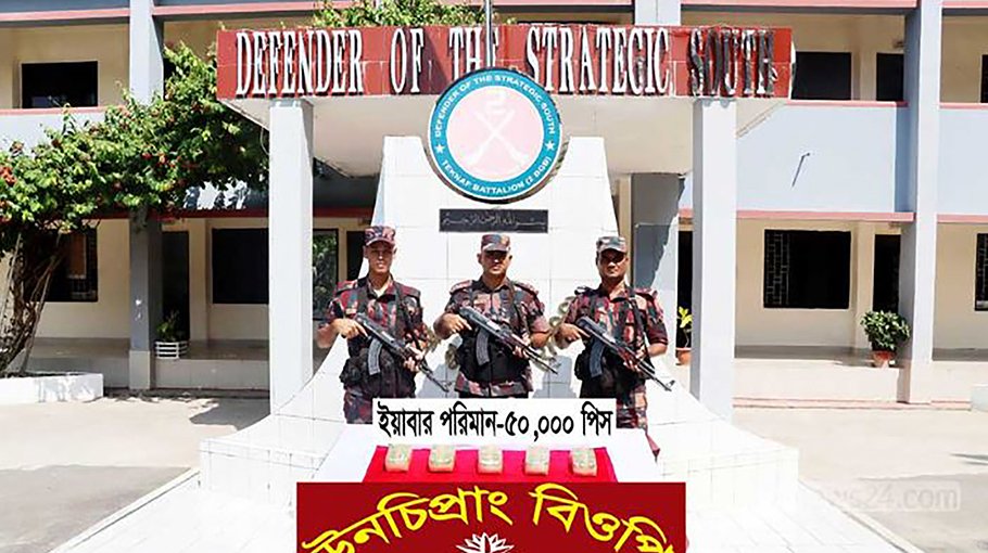 BGB detains 2 Rohingyas with one lakh yaba pills