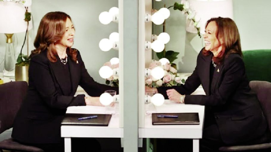 ‘Keep Kamala and carry on-ala!’ Harris tells comedy show SNL
