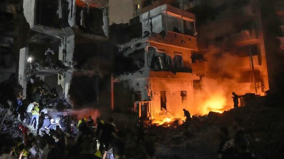 Lebanon says 20 dead in Israeli strike in south of Beirut