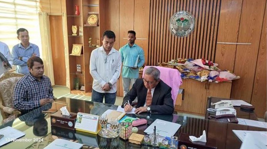 Rangamati Hill District Interim Parishad takes charge