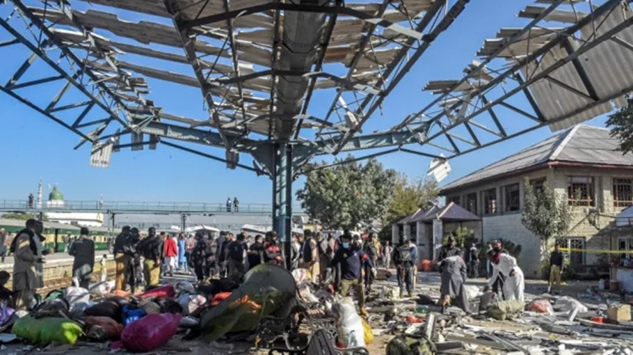 12 soldiers among 20 killed in suicide blasts in Pakistan