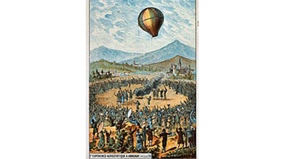 Mankind’s first ascension into the skies