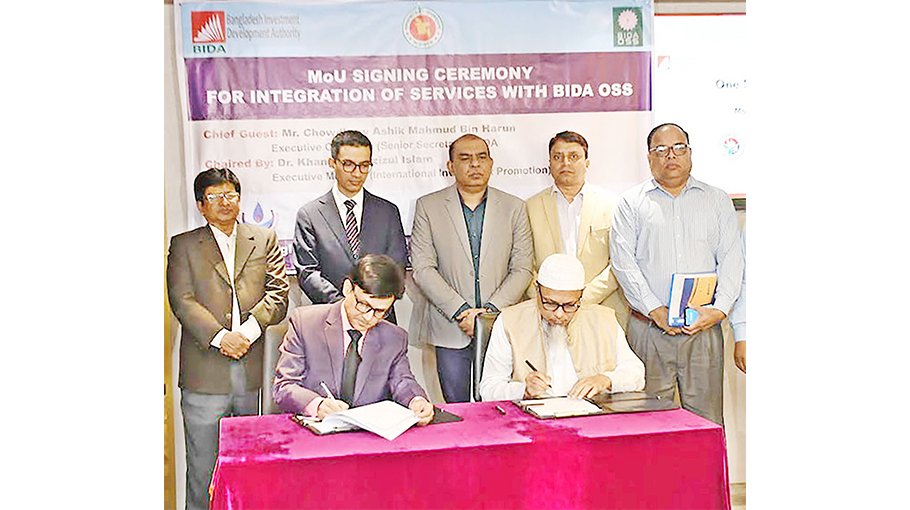 BIDA inks MoU with four institutions, adding seven new services to OSS