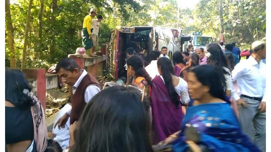 Woman dies in Rangamati road accident