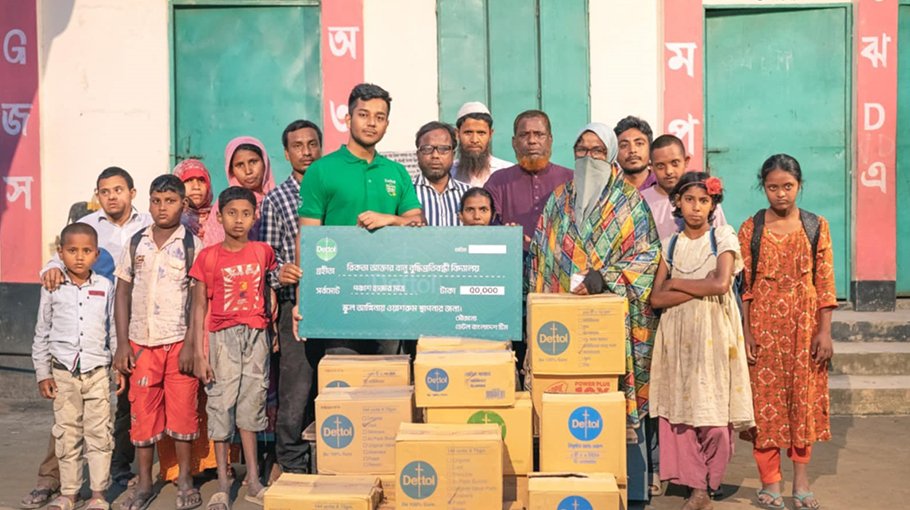 Dettol extends support for children with special needs in Kurigram