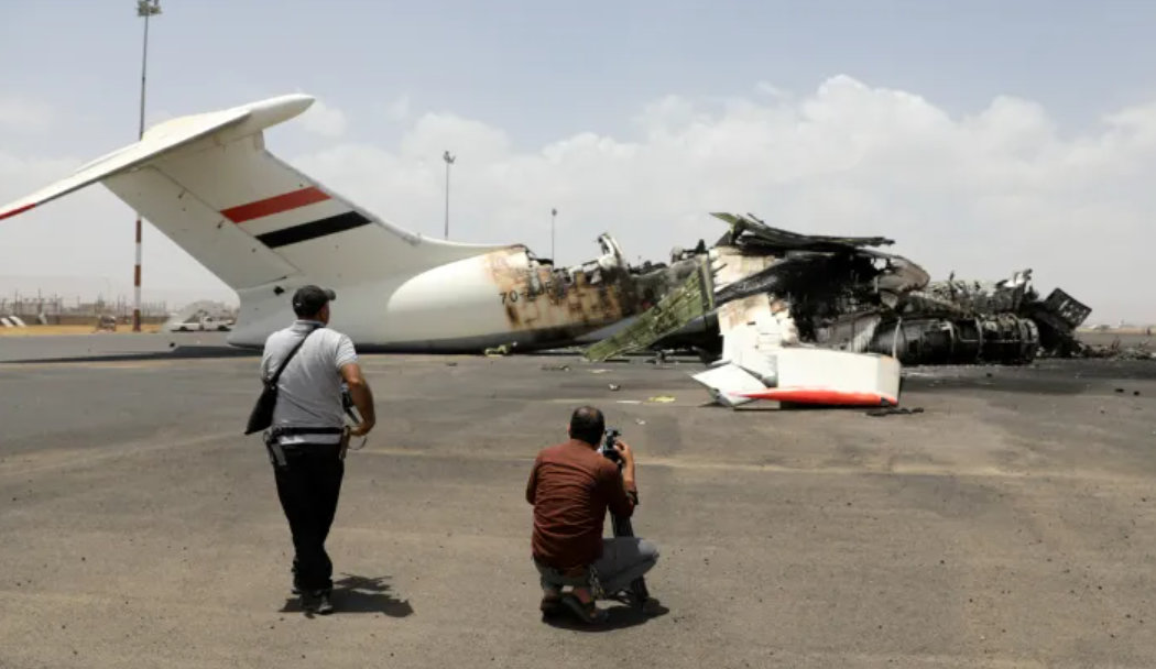 Israel launches attack on Yemen’s Sanaa airport